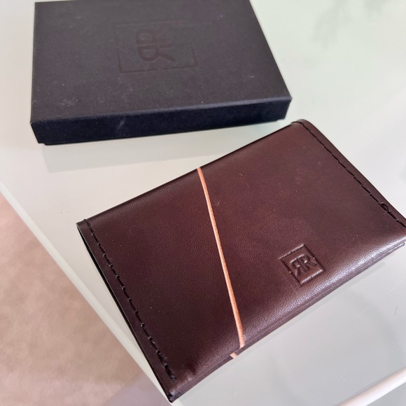 Men’s card holder, leather, brand new. - Picture 2 of 3